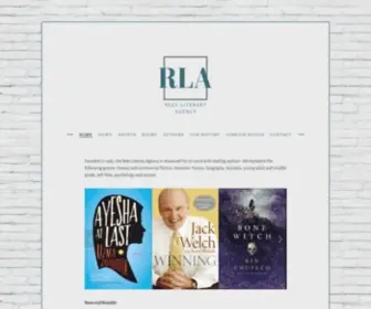 Reesagency.com(Rees Literary Agency) Screenshot