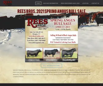 Reescattle.com(Rees Bros) Screenshot