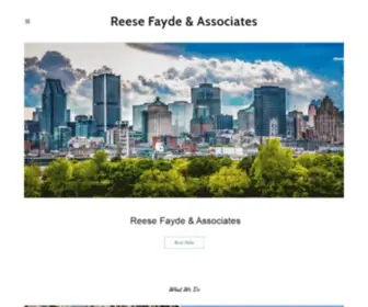 Reesefayde.com(Reesefaydeandassociates) Screenshot