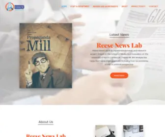 Reesenewslab.org(UNC Reese Innovation Lab) Screenshot