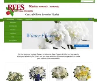 Reesflowersandgifts.com(Flower Delivery by Rees Flowers & Gifts) Screenshot