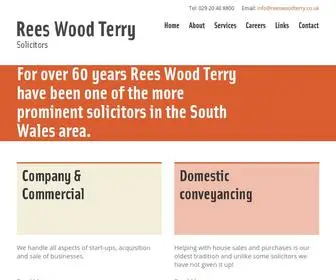 Reeswoodterry.co.uk(Prominent solicitors in the South Wales area) Screenshot