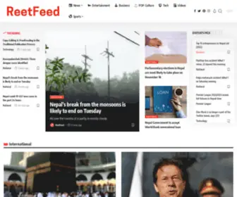 Reetfeed.com(Breaking Reet News & Top Headlines) Screenshot