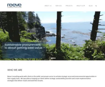 Reeveconsulting.com(Reeve Consulting) Screenshot