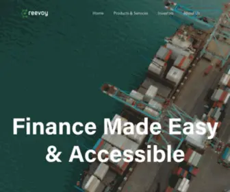 Reevoy.com(Finance Made Easy & Accessible) Screenshot