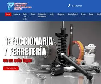 Refaccionariasjimenez.com(Refaccionaria y ferretería en Ciudad Juárez) Screenshot