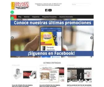 Refaccionesdeelectrodomesticosmexico.com(Blog de refacciones Fernando Sep) Screenshot