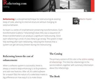 Refactoring.com(Refactoring) Screenshot