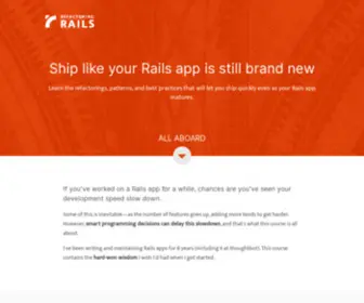 Refactoringrails.io(Refactoring Rails) Screenshot