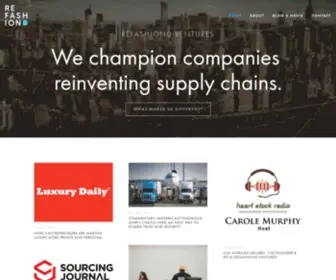 Refashiond.com(REFASHIOND Ventures) Screenshot