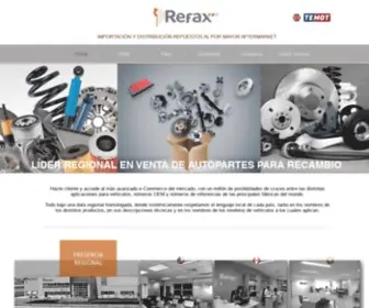 Refax.com(Grupo Refax) Screenshot