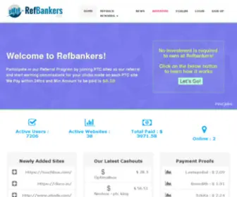 Refbankers.com(Refbankers) Screenshot