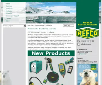 Refco.com(refco) Screenshot