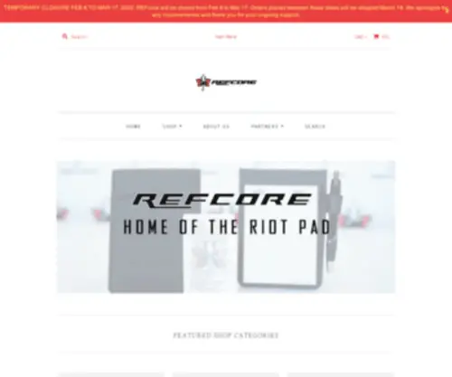 Refcore.com(REFcore Canada Inc) Screenshot