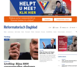 Refdag.net(Reformatorisch Dagblad) Screenshot