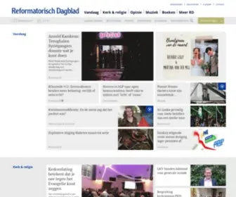 Refdag.nl(Reformatorisch Dagblad) Screenshot