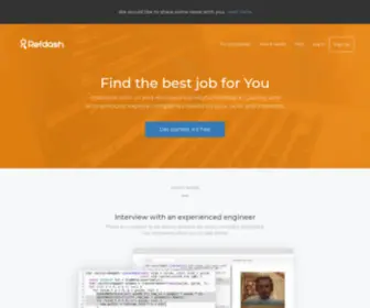 Refdash.com(Refdash) Screenshot