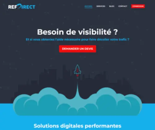 Refdirect.fr(Référencement) Screenshot