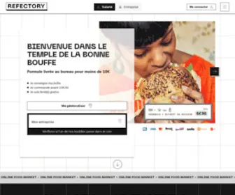 Refectory.fr(Refectory (Dejbox)) Screenshot