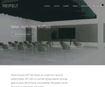 Refelt.com(Pleasing to the eyes) Screenshot