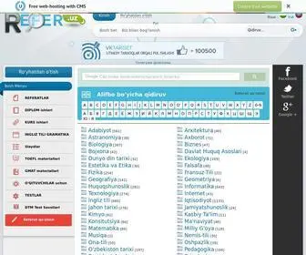 Refer.uz(Коллекция Рефератов) Screenshot