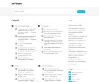 Referatenoi.ro(Referate noi) Screenshot