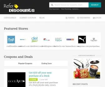 Referdiscounts.com(Refer discounts) Screenshot