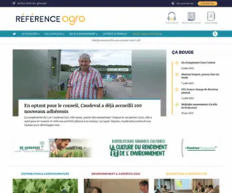 Reference-Agro.fr(Référence Agro) Screenshot
