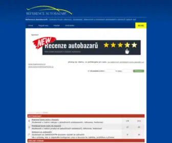 Reference-Autobazaru.cz(Reference Autobazarů) Screenshot