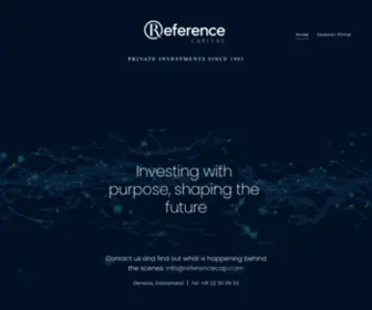Referencecap.com(Reference Capital) Screenshot