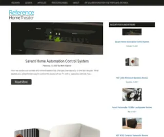 Referencehometheater.com(Reference Home Theater) Screenshot