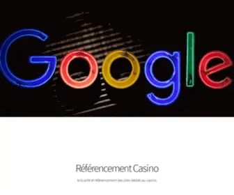 Referencement-Casino.fr(Actualité du SEO) Screenshot