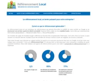 Referencement-Local.fr(Référencement local) Screenshot