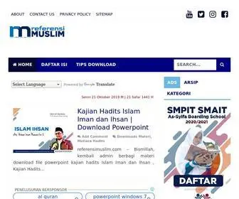 Referensimuslim.com(Referensi Muslim) Screenshot