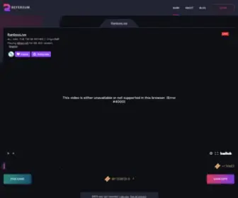 Refereum.com(Refereum) Screenshot