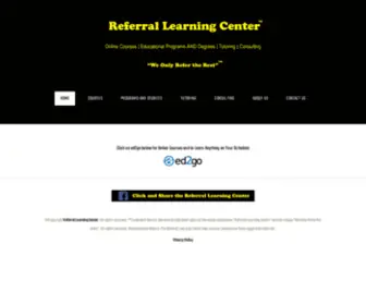 Referral-LC.org(Referral Learning Center) Screenshot