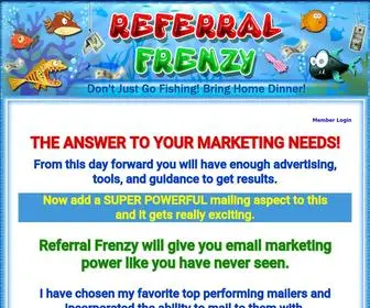 Referralfrenzy.com(Referral Frenzy) Screenshot