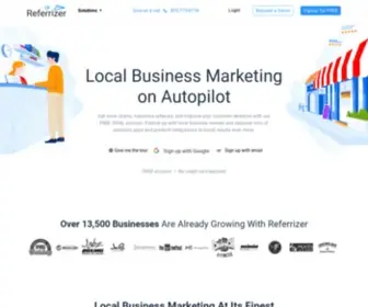 Referrizer.com(Marketing Automation for Local Businesses) Screenshot