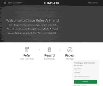 Referyourchasecard.com(Chase online) Screenshot