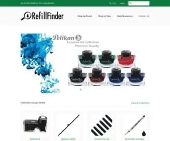 Refillfinder.com(Pen Refills) Screenshot