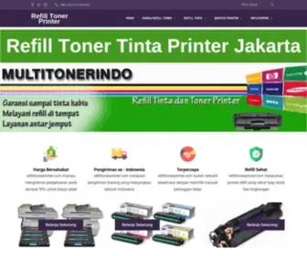 Refilltonerprinter.com(Jasa Refill Toner Tinta Printer Jakarta Murah Berkualitas Garansi) Screenshot