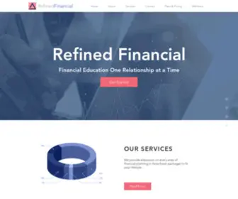 Refinedfinancial.co(Refined Financial) Screenshot