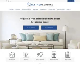 Refinedlending.com(Refined Lending) Screenshot