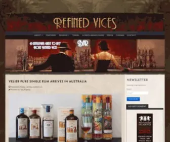 Refinedvices.com(Rum and Whisky Reviews) Screenshot