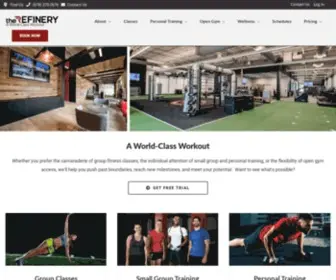 Refineryfit.com(The Refinery) Screenshot