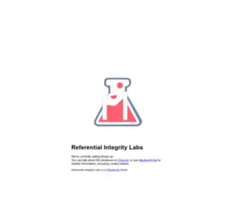 Refint.net(Referential Integrity Labs) Screenshot