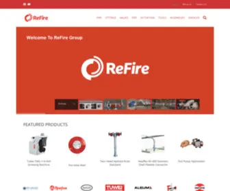 Refiregroup.com.au(ReFire Group) Screenshot