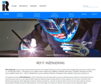 Refit.co.rs(Refit Inženjering) Screenshot
