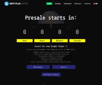 Refitplus.net(REFIT PLUS LIMITED) Screenshot
