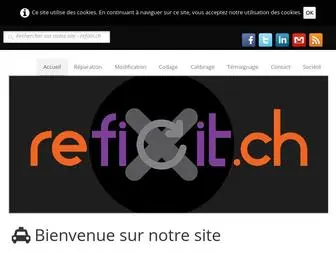 Refixit.ch(Réparations des systèmes multimédia Audi) Screenshot